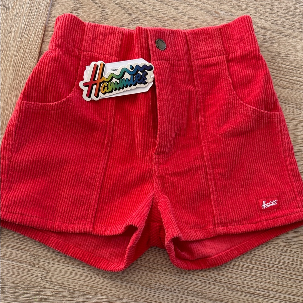 Red Corduroy Hammies